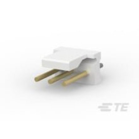 TE CONNECTIVITY Board Connector, 3 Contact(S), 1 Row(S), Male, Straight, 0.156 Inch Pitch, Solder Terminal,  3-641209-3